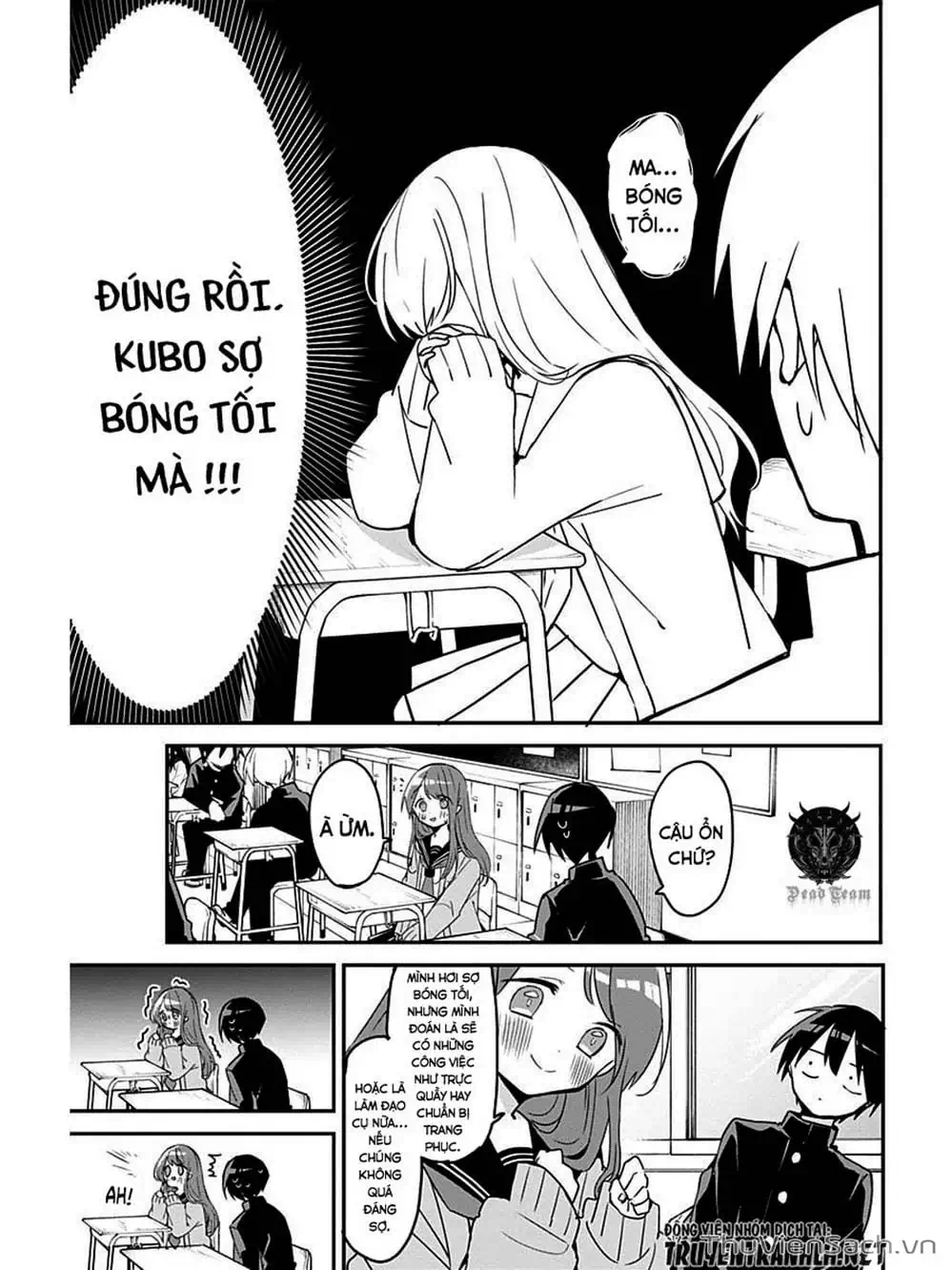 Truyện Tranh Chuyện Tào Lao Của A Hoàn - Kubo-San Wa Boku (Mobu) Wo Yurusanai trang 3