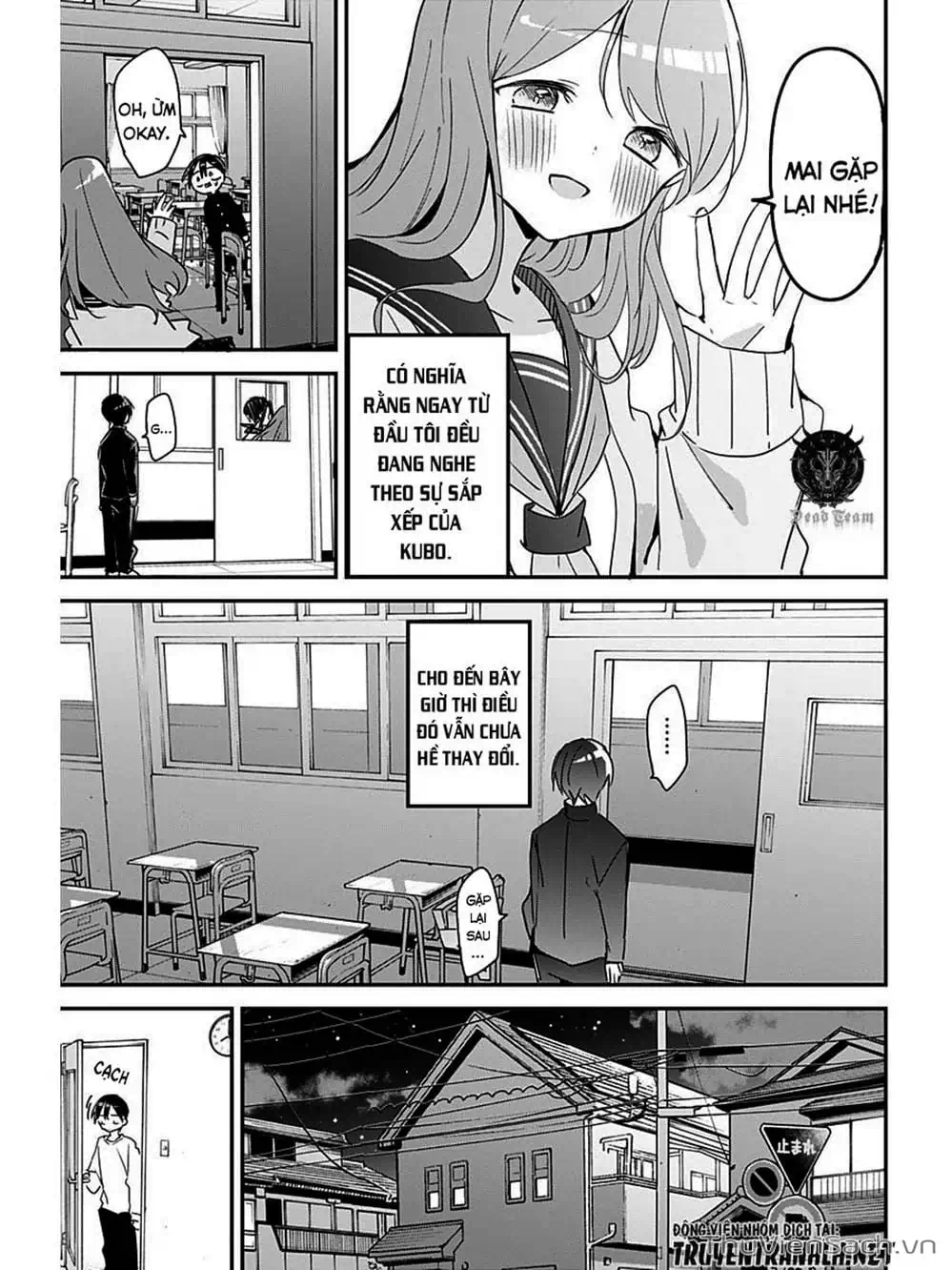 Truyện Tranh Chuyện Tào Lao Của A Hoàn - Kubo-San Wa Boku (Mobu) Wo Yurusanai trang 3