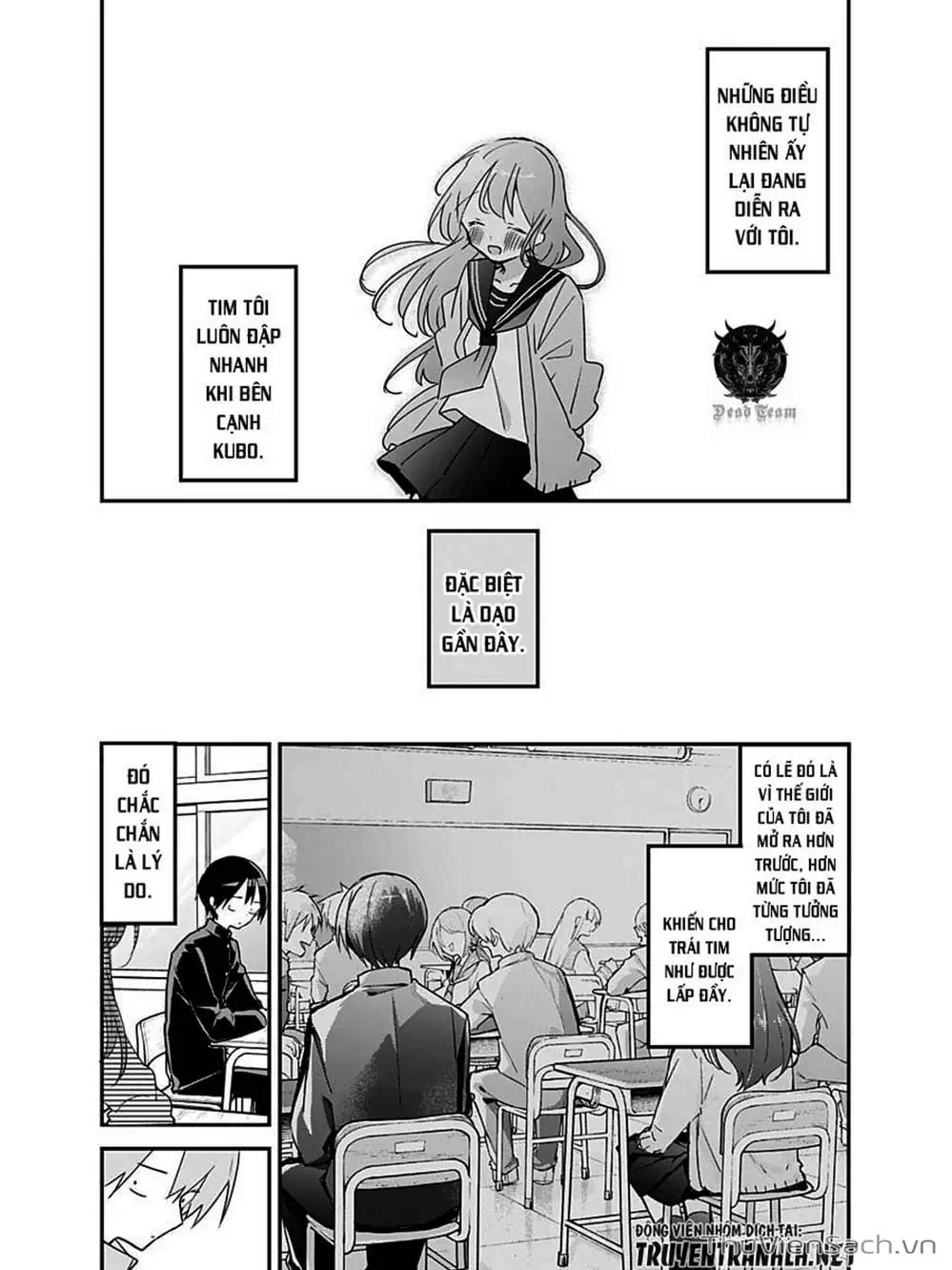 Truyện Tranh Chuyện Tào Lao Của A Hoàn - Kubo-San Wa Boku (Mobu) Wo Yurusanai trang 3