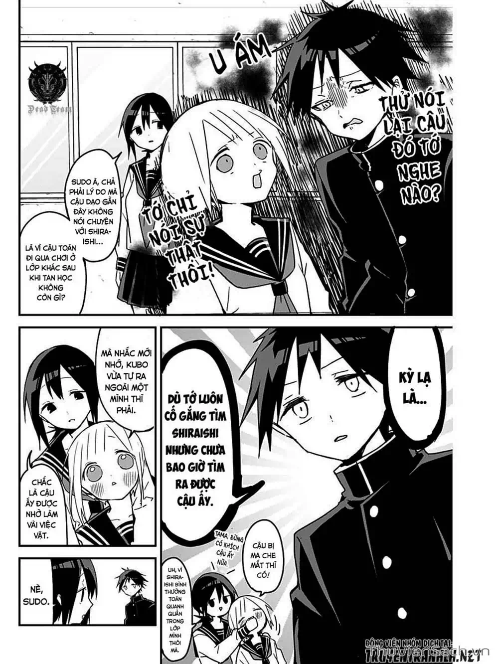 Truyện Tranh Chuyện Tào Lao Của A Hoàn - Kubo-San Wa Boku (Mobu) Wo Yurusanai trang 3