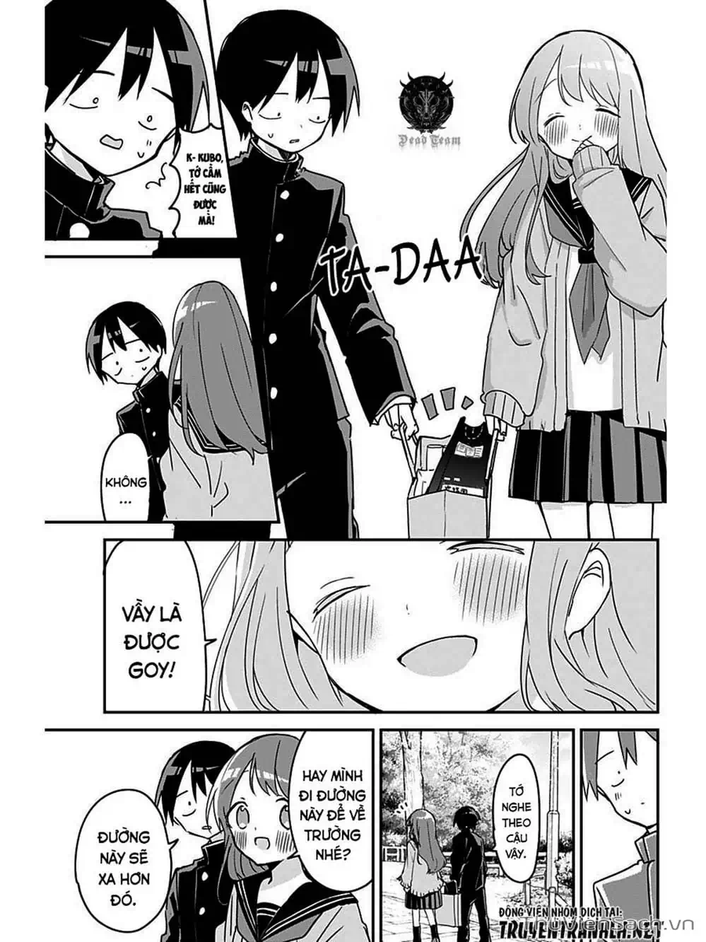 Truyện Tranh Chuyện Tào Lao Của A Hoàn - Kubo-San Wa Boku (Mobu) Wo Yurusanai trang 3