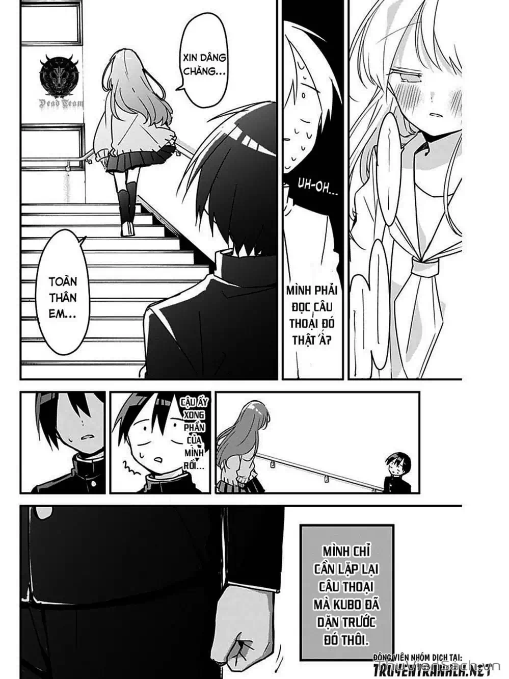 Truyện Tranh Chuyện Tào Lao Của A Hoàn - Kubo-San Wa Boku (Mobu) Wo Yurusanai trang 3