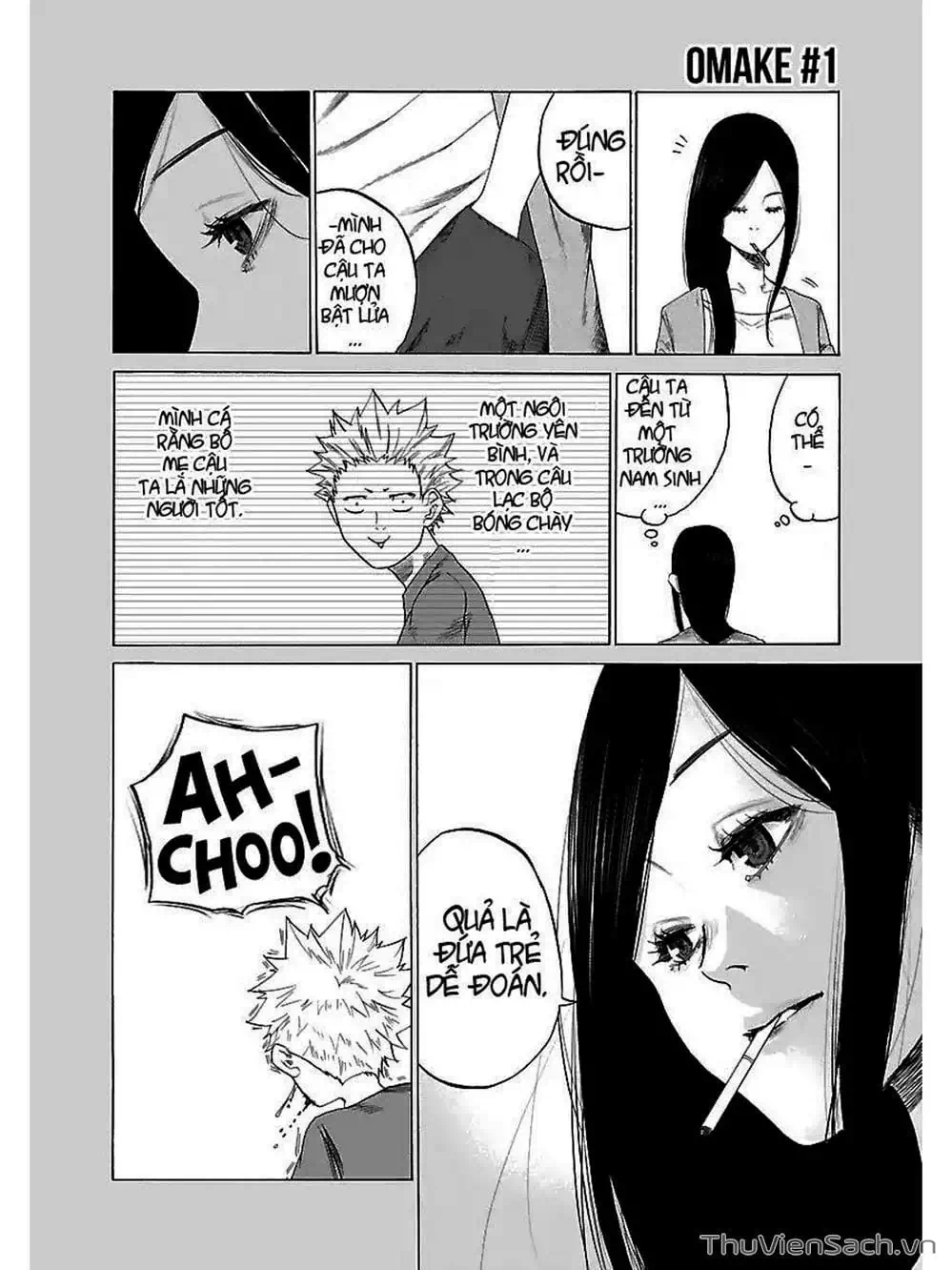 Truyện Tranh Thuốc Lá Senpai Và Kouhai Anh Đào - Cigarette And Cherry trang 4