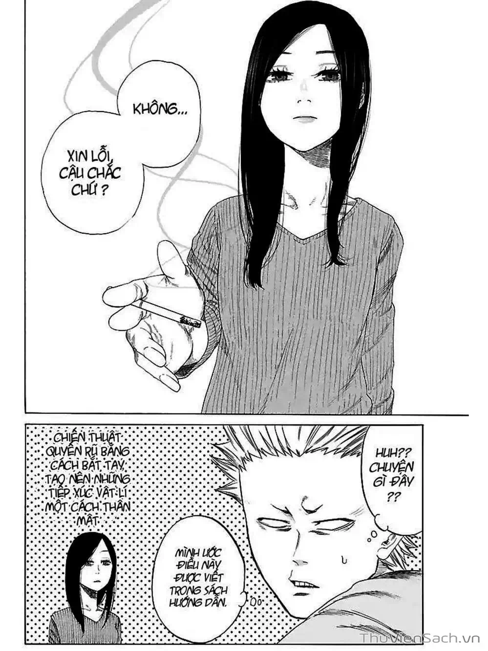 Truyện Tranh Thuốc Lá Senpai Và Kouhai Anh Đào - Cigarette And Cherry trang 4