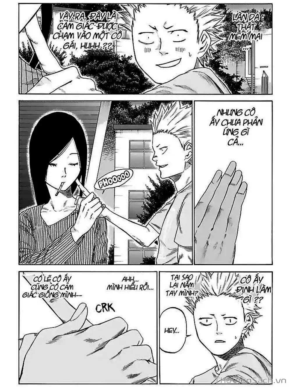 Truyện Tranh Thuốc Lá Senpai Và Kouhai Anh Đào - Cigarette And Cherry trang 4