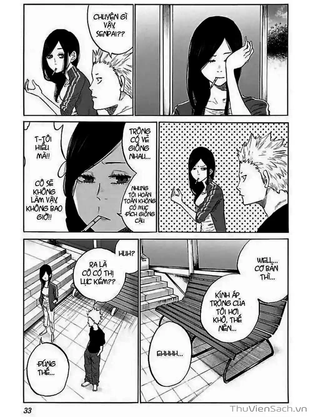 Truyện Tranh Thuốc Lá Senpai Và Kouhai Anh Đào - Cigarette And Cherry trang 4