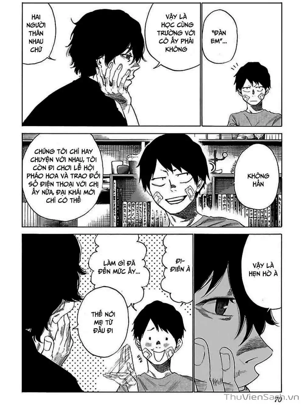 Truyện Tranh Thuốc Lá Senpai Và Kouhai Anh Đào - Cigarette And Cherry trang 4