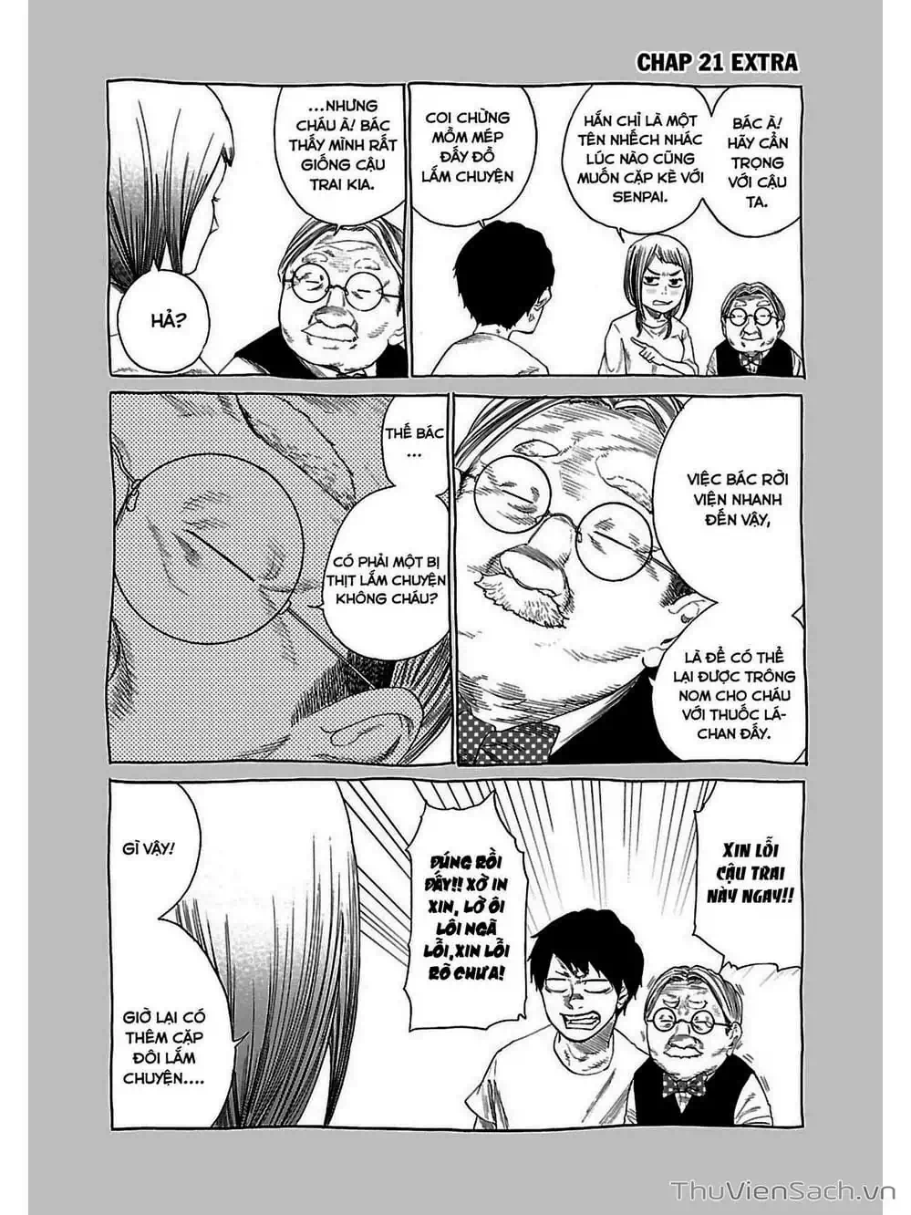 Truyện Tranh Thuốc Lá Senpai Và Kouhai Anh Đào - Cigarette And Cherry trang 4