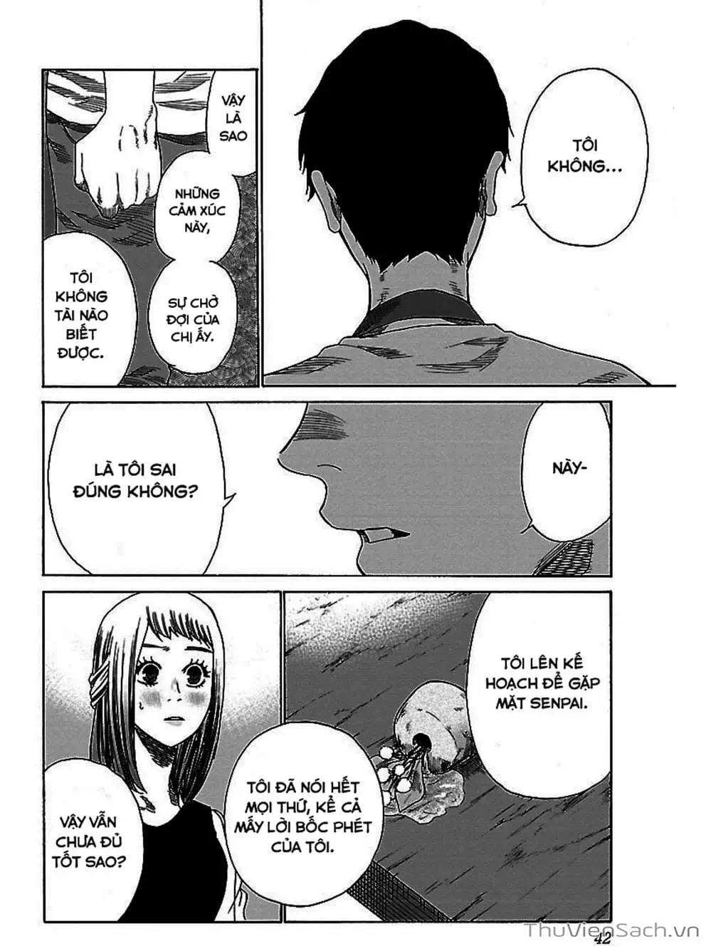 Truyện Tranh Thuốc Lá Senpai Và Kouhai Anh Đào - Cigarette And Cherry trang 4