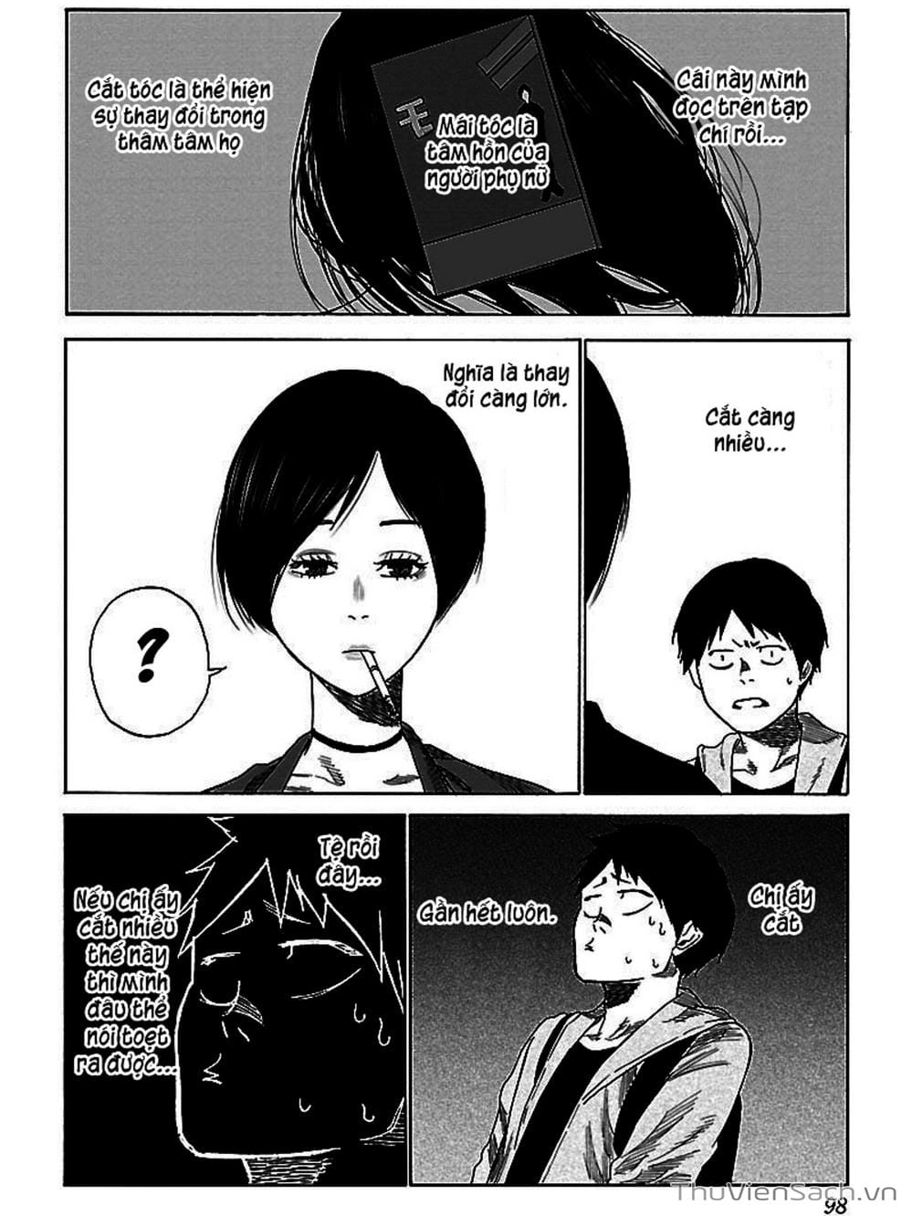 Truyện Tranh Thuốc Lá Senpai Và Kouhai Anh Đào - Cigarette And Cherry trang 4