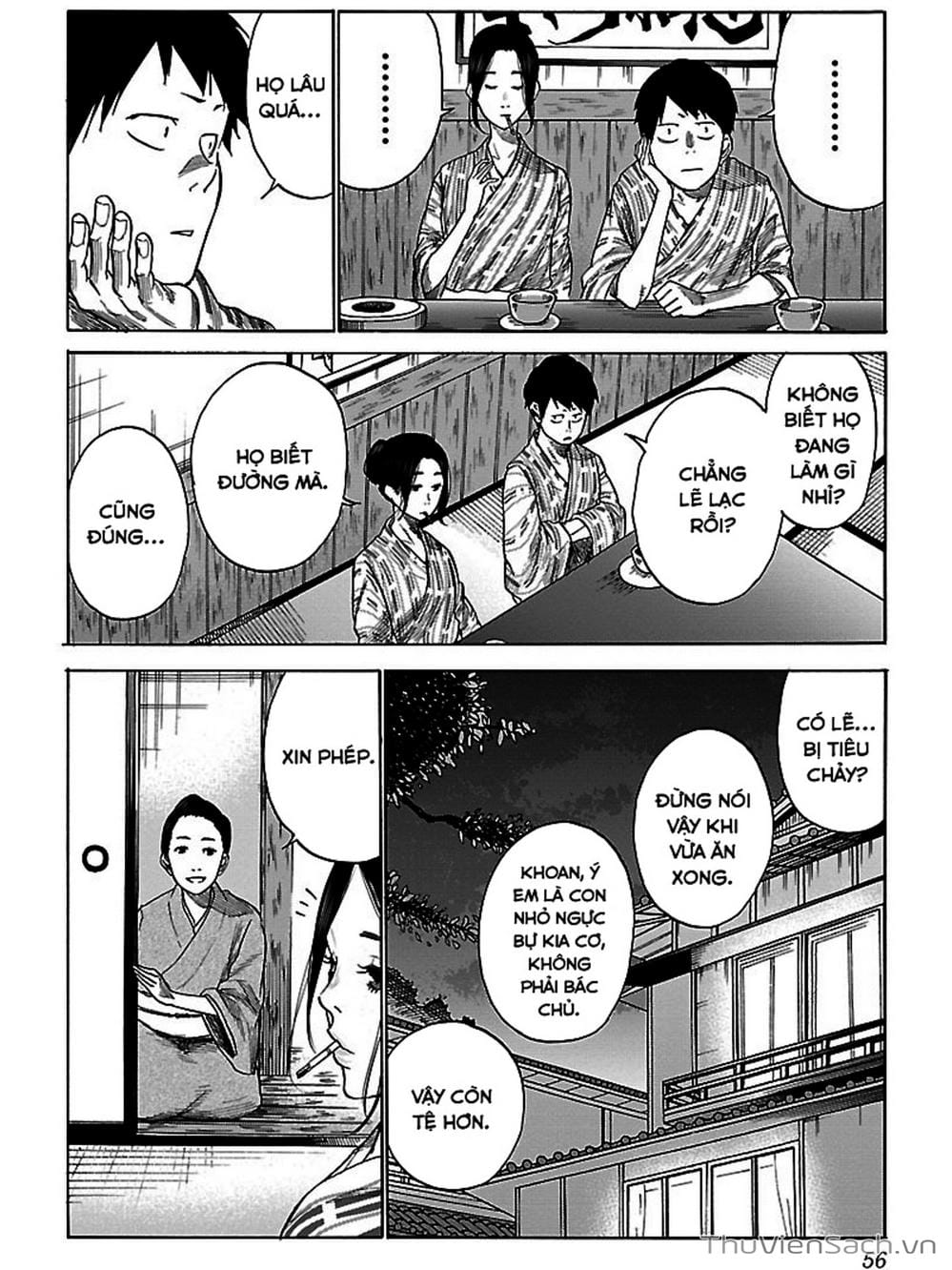 Truyện Tranh Thuốc Lá Senpai Và Kouhai Anh Đào - Cigarette And Cherry trang 4