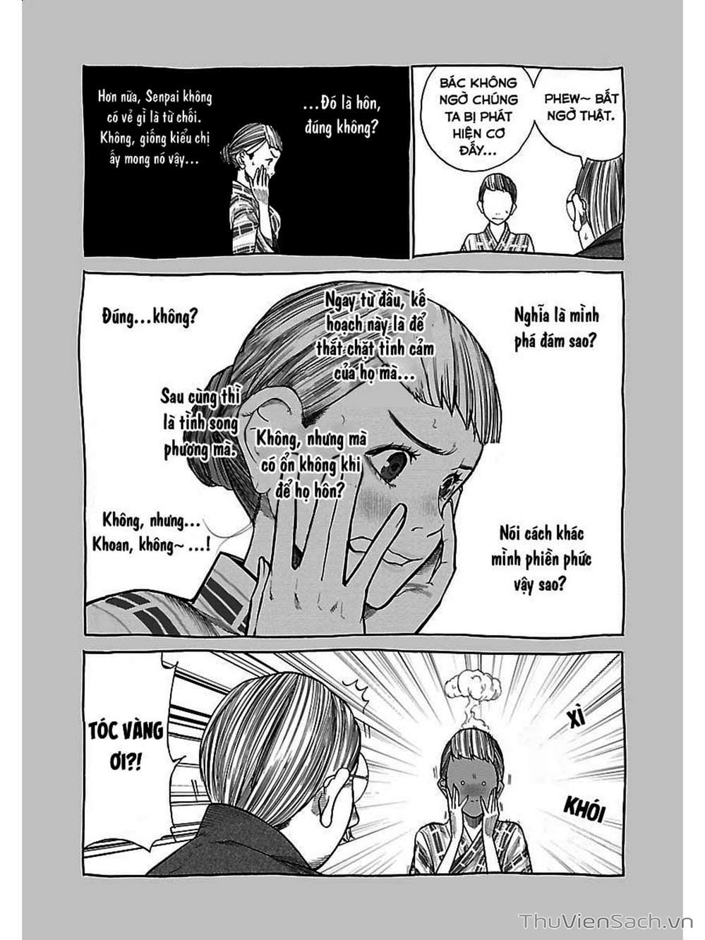 Truyện Tranh Thuốc Lá Senpai Và Kouhai Anh Đào - Cigarette And Cherry trang 4