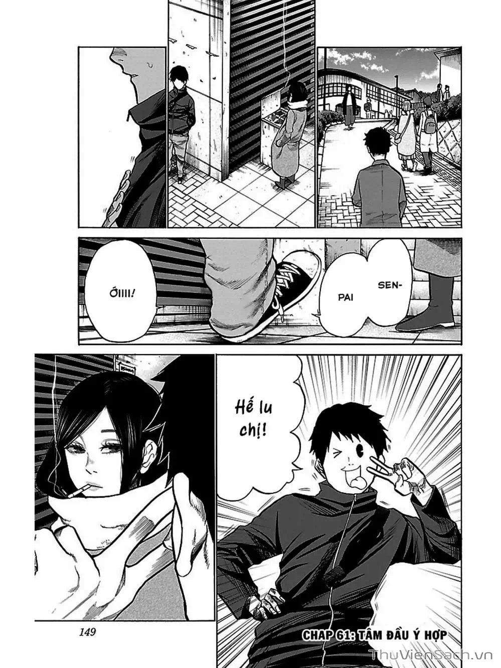 Truyện Tranh Thuốc Lá Senpai Và Kouhai Anh Đào - Cigarette And Cherry trang 4