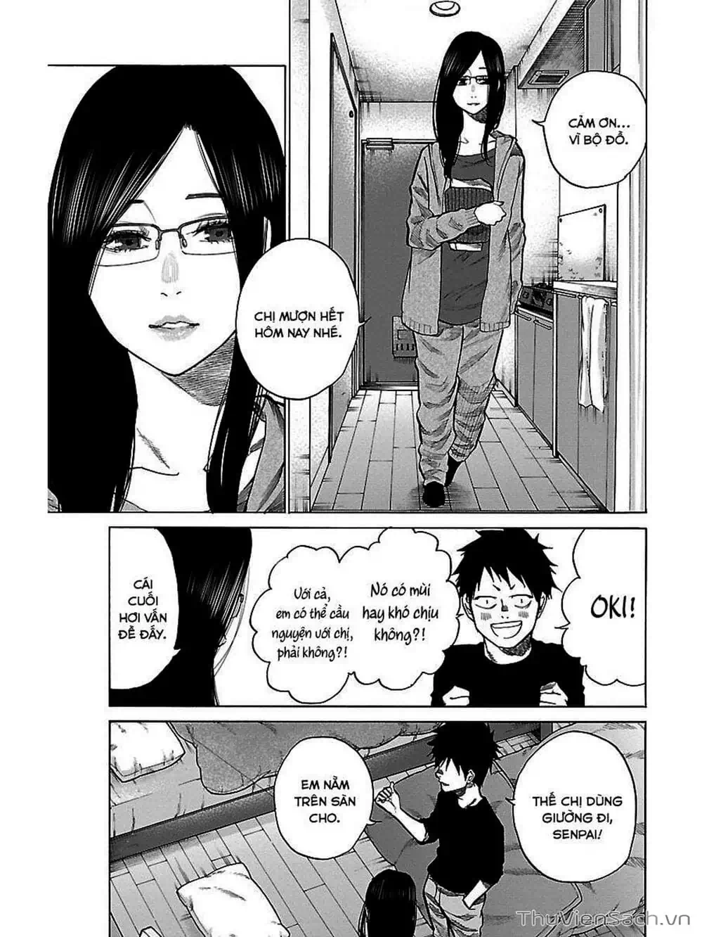 Truyện Tranh Thuốc Lá Senpai Và Kouhai Anh Đào - Cigarette And Cherry trang 4