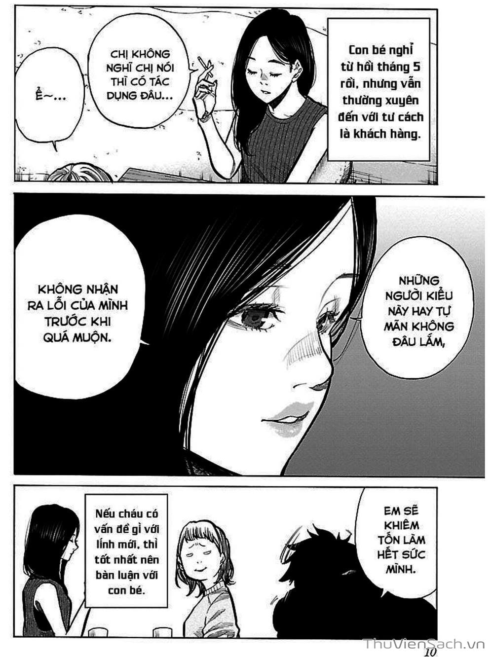 Truyện Tranh Thuốc Lá Senpai Và Kouhai Anh Đào - Cigarette And Cherry trang 4