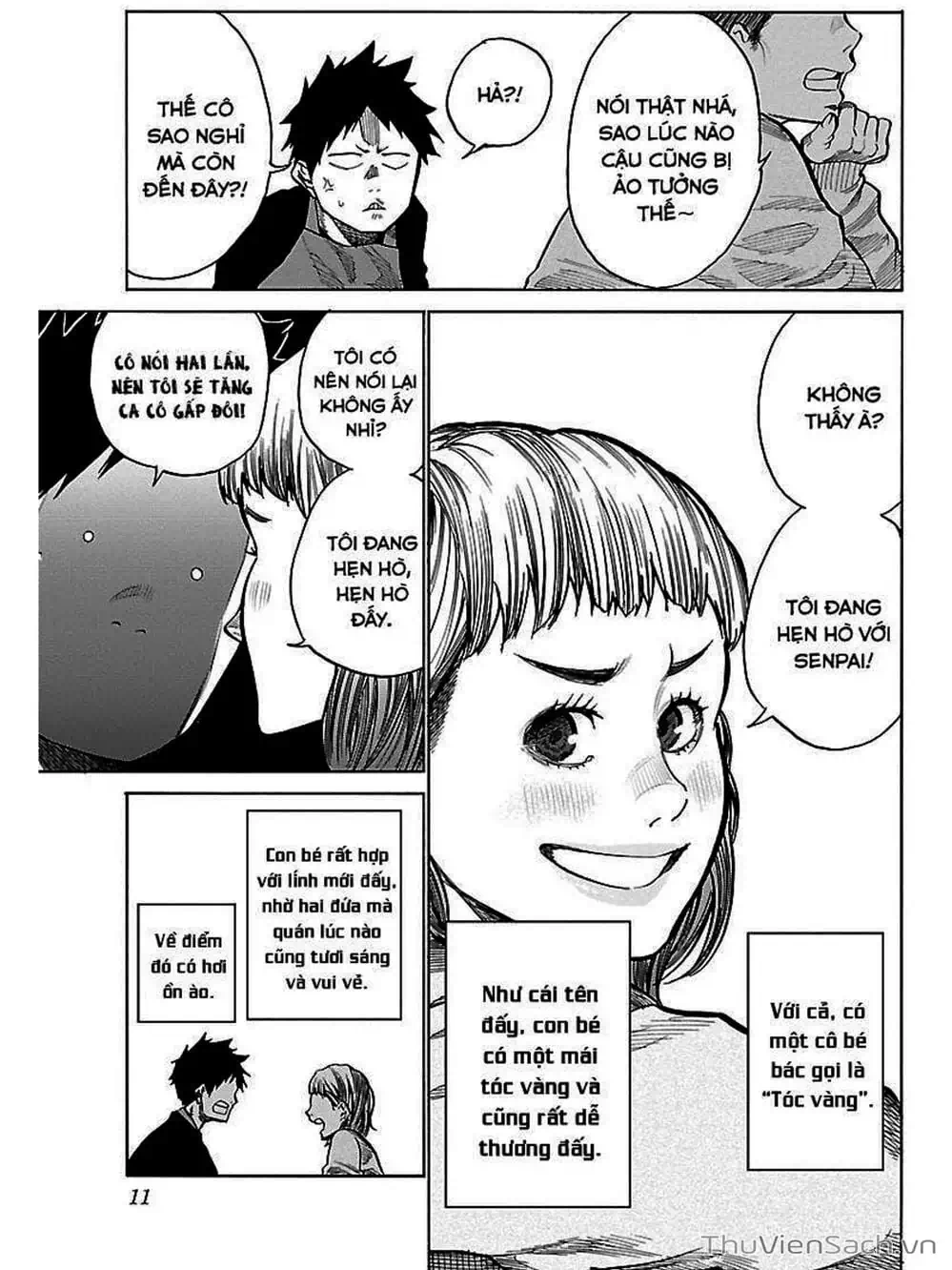 Truyện Tranh Thuốc Lá Senpai Và Kouhai Anh Đào - Cigarette And Cherry trang 4