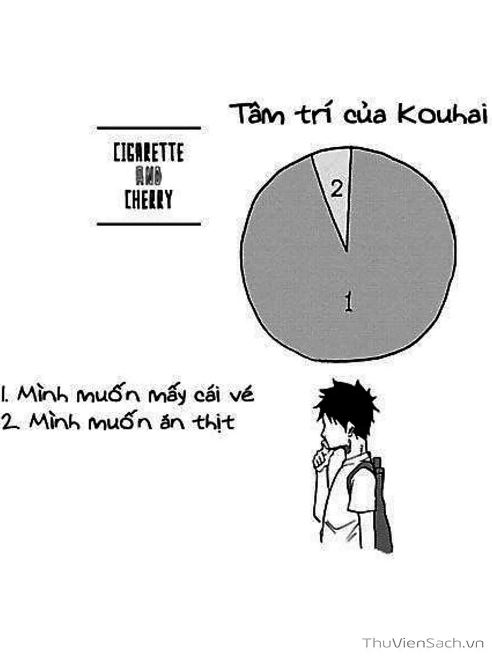 Truyện Tranh Thuốc Lá Senpai Và Kouhai Anh Đào - Cigarette And Cherry trang 4