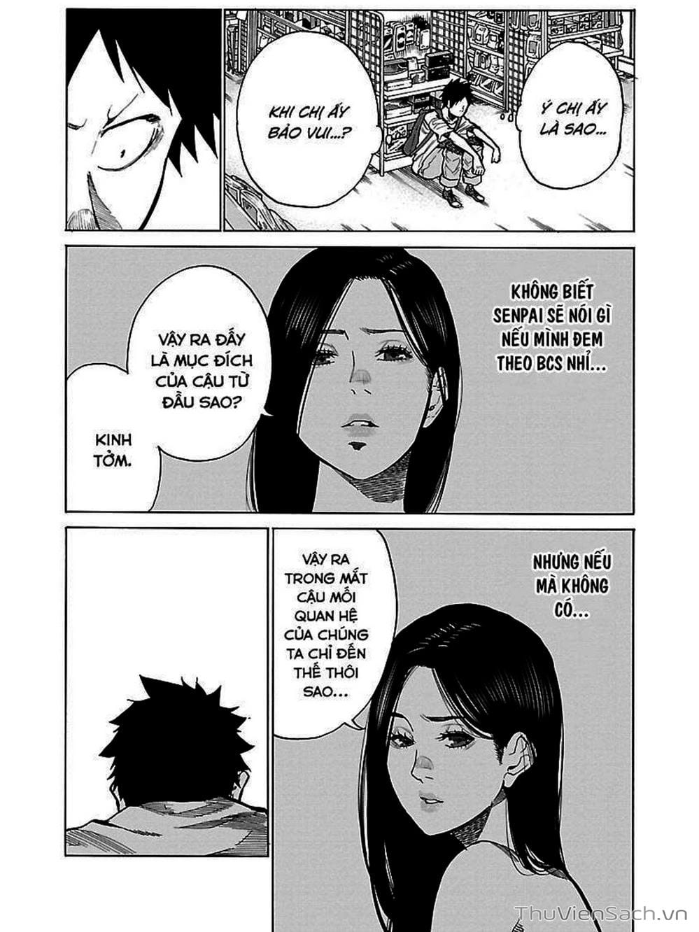 Truyện Tranh Thuốc Lá Senpai Và Kouhai Anh Đào - Cigarette And Cherry trang 4