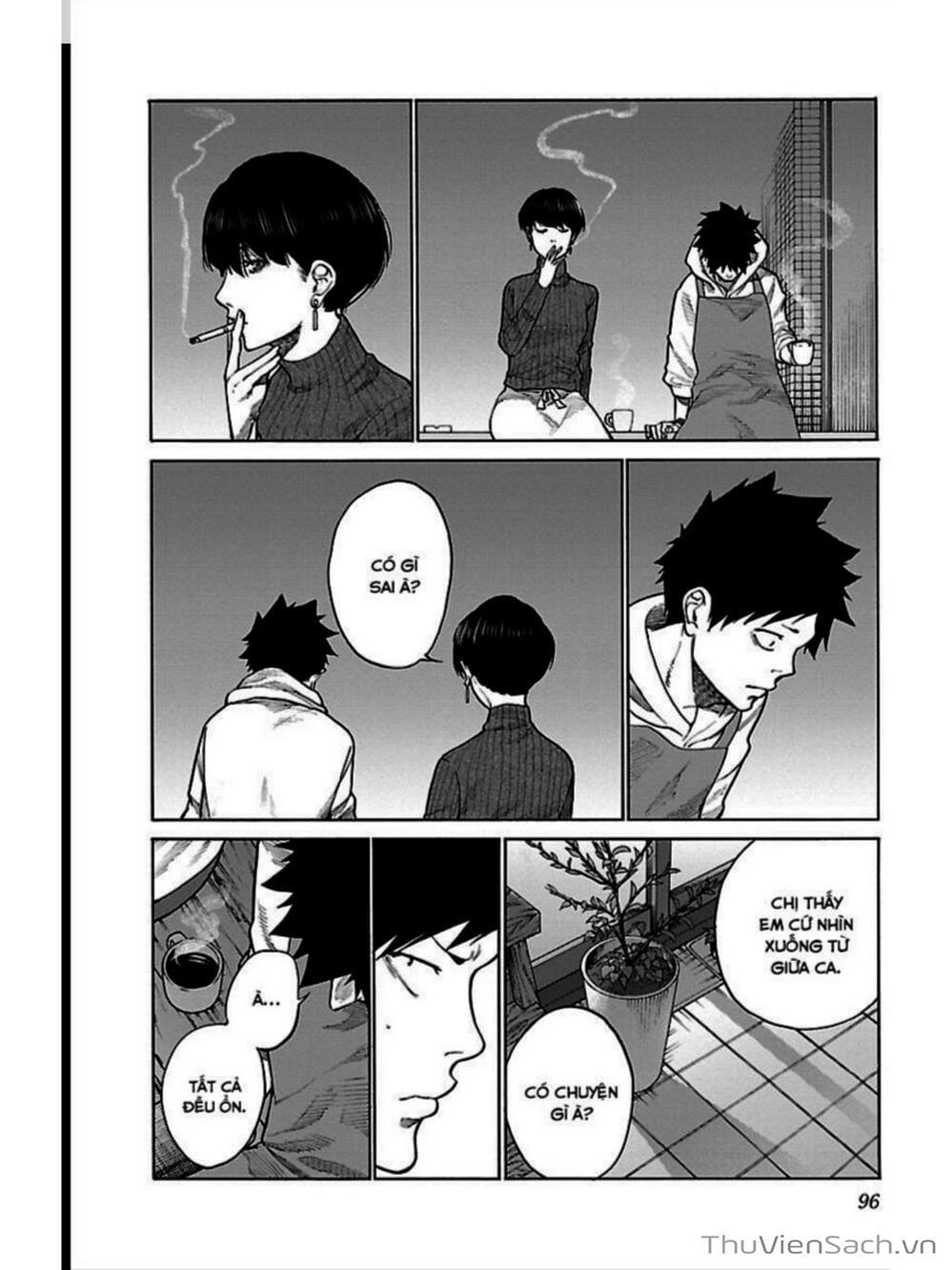 Truyện Tranh Thuốc Lá Senpai Và Kouhai Anh Đào - Cigarette And Cherry trang 4