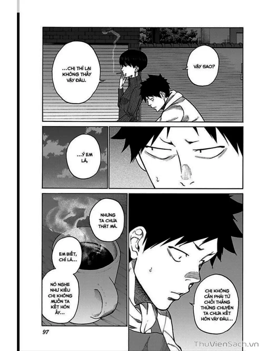 Truyện Tranh Thuốc Lá Senpai Và Kouhai Anh Đào - Cigarette And Cherry trang 4