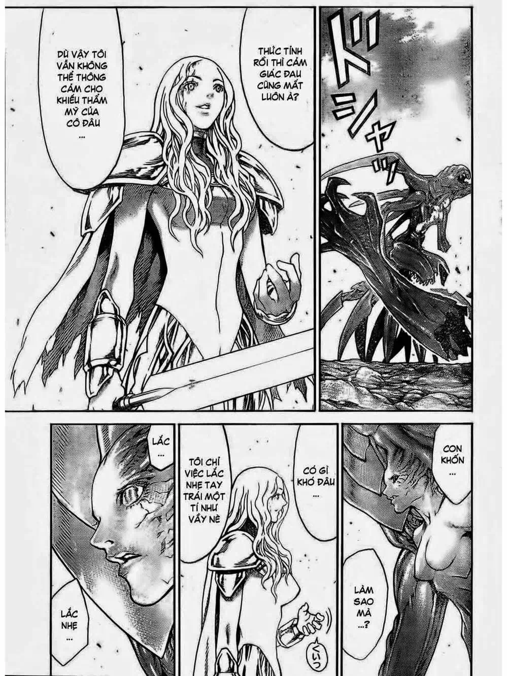 Truyện Tranh Claymore Mắt Bạc trang 4