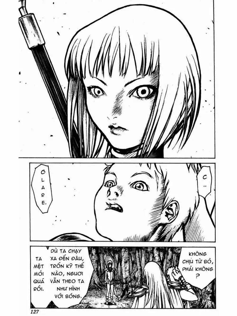 Truyện Tranh Claymore Mắt Bạc trang 4