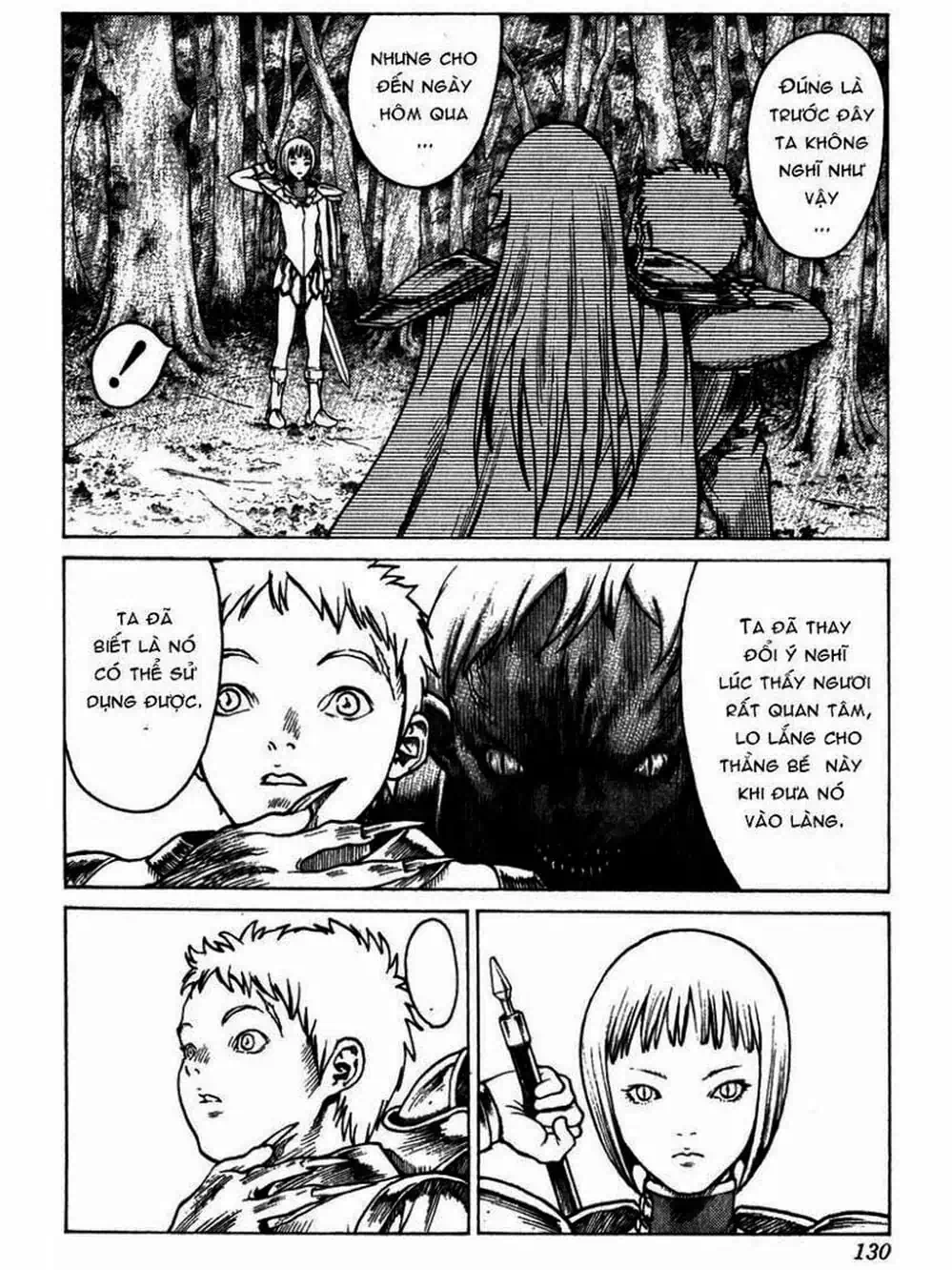 Truyện Tranh Claymore Mắt Bạc trang 4