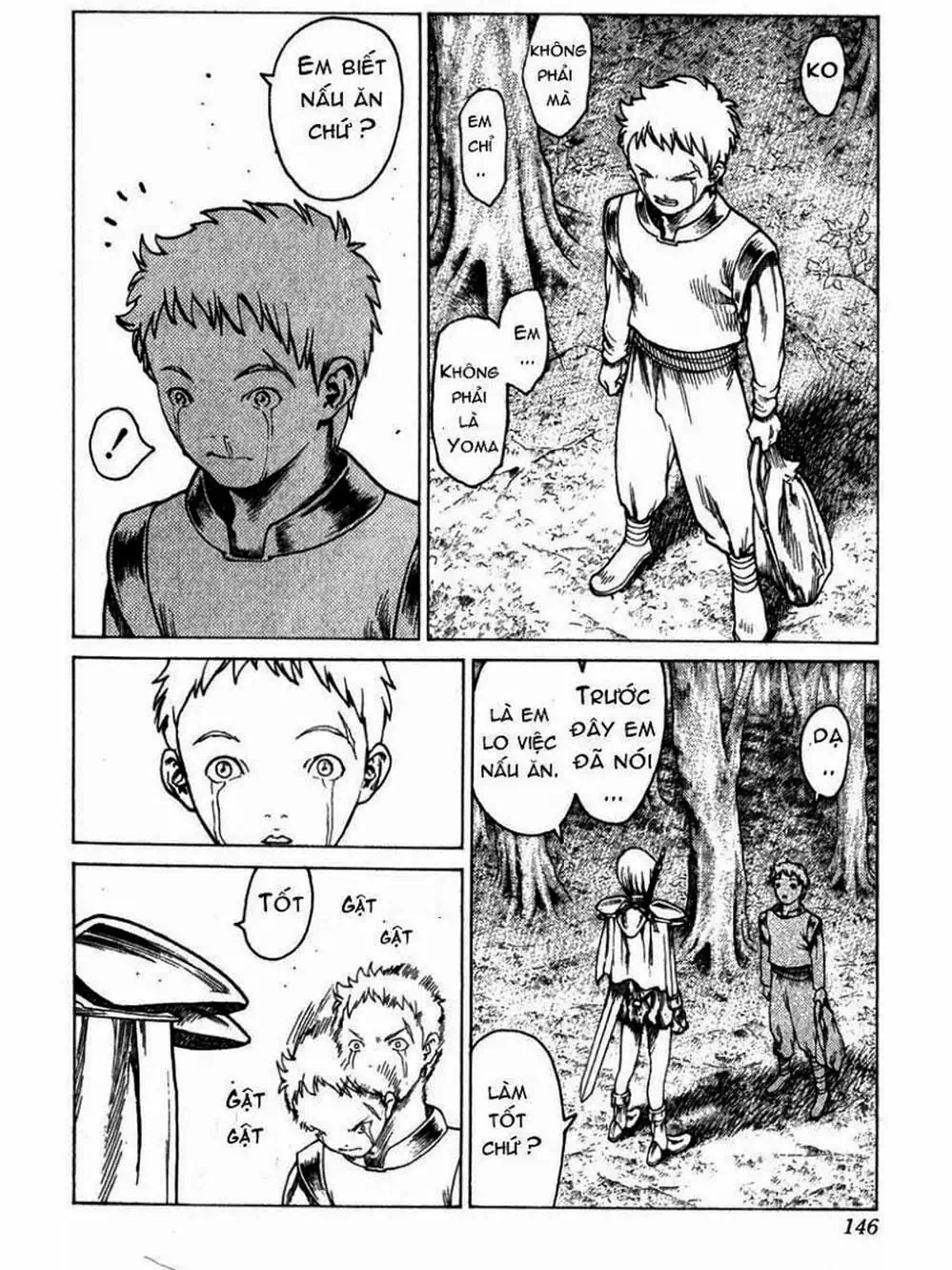 Truyện Tranh Claymore Mắt Bạc trang 4