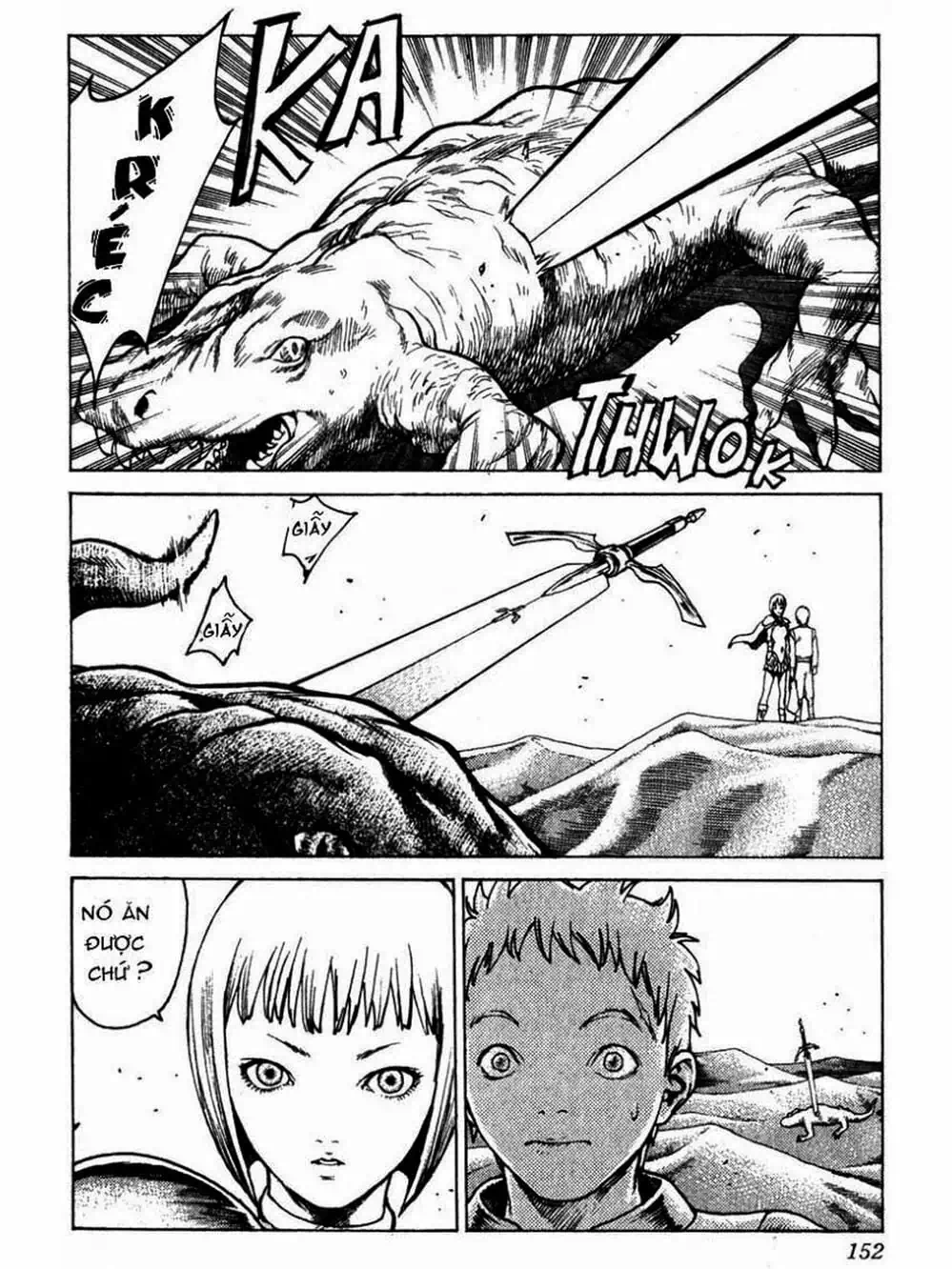 Truyện Tranh Claymore Mắt Bạc trang 4