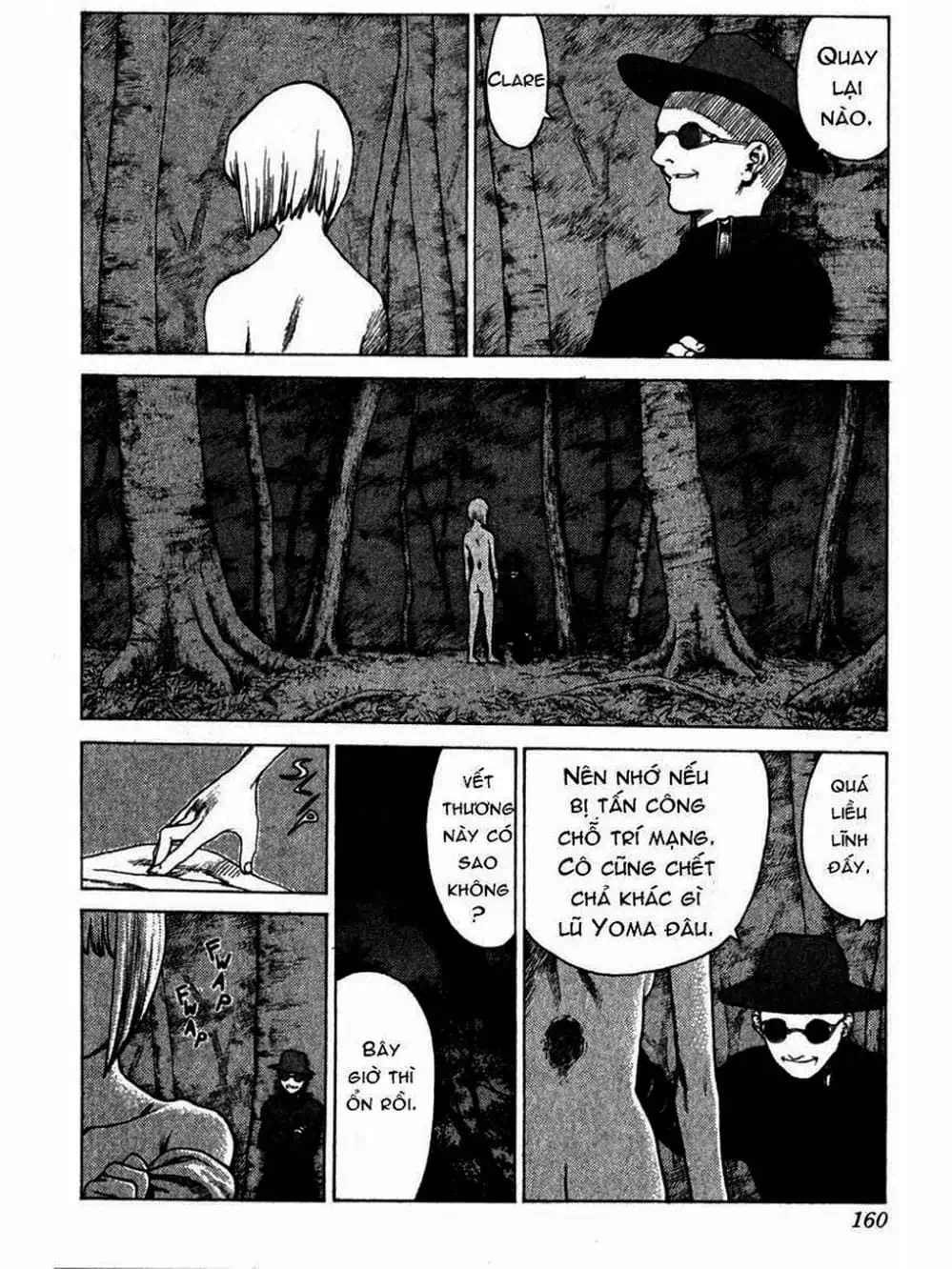 Truyện Tranh Claymore Mắt Bạc trang 4