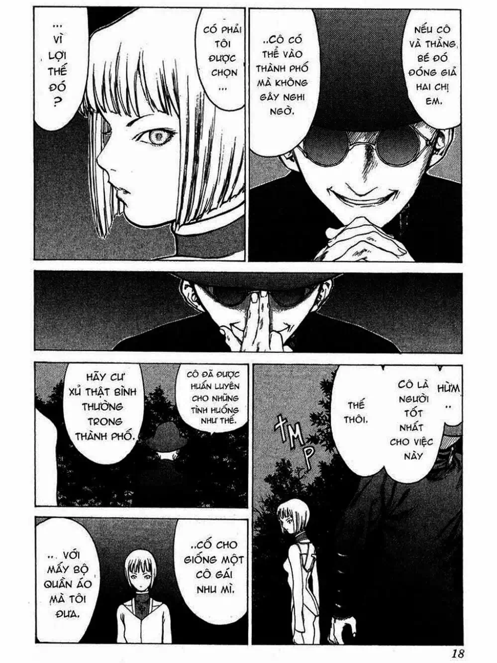 Truyện Tranh Claymore Mắt Bạc trang 4