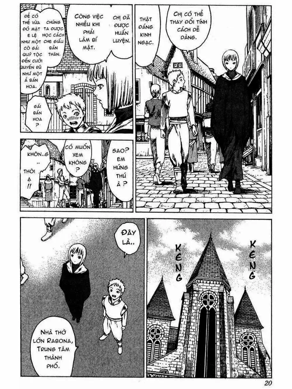 Truyện Tranh Claymore Mắt Bạc trang 4