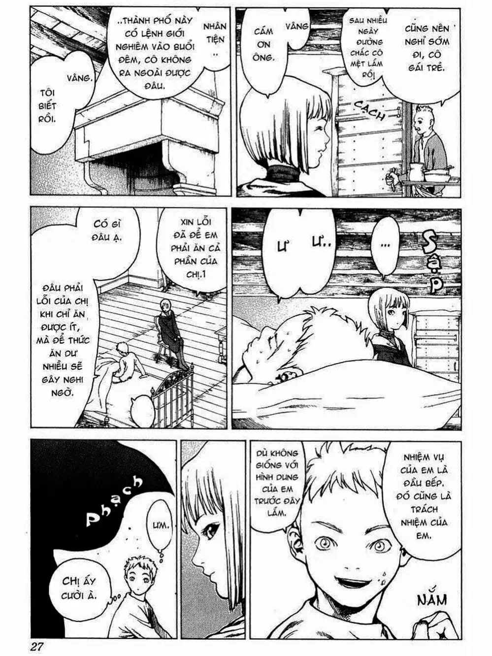 Truyện Tranh Claymore Mắt Bạc trang 4