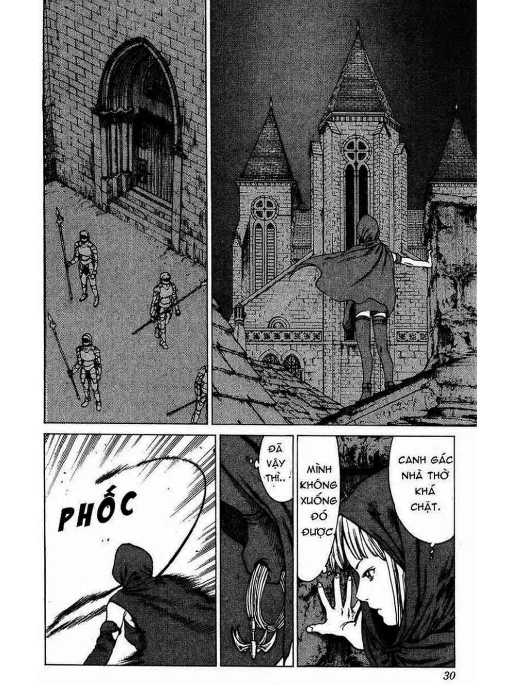 Truyện Tranh Claymore Mắt Bạc trang 4