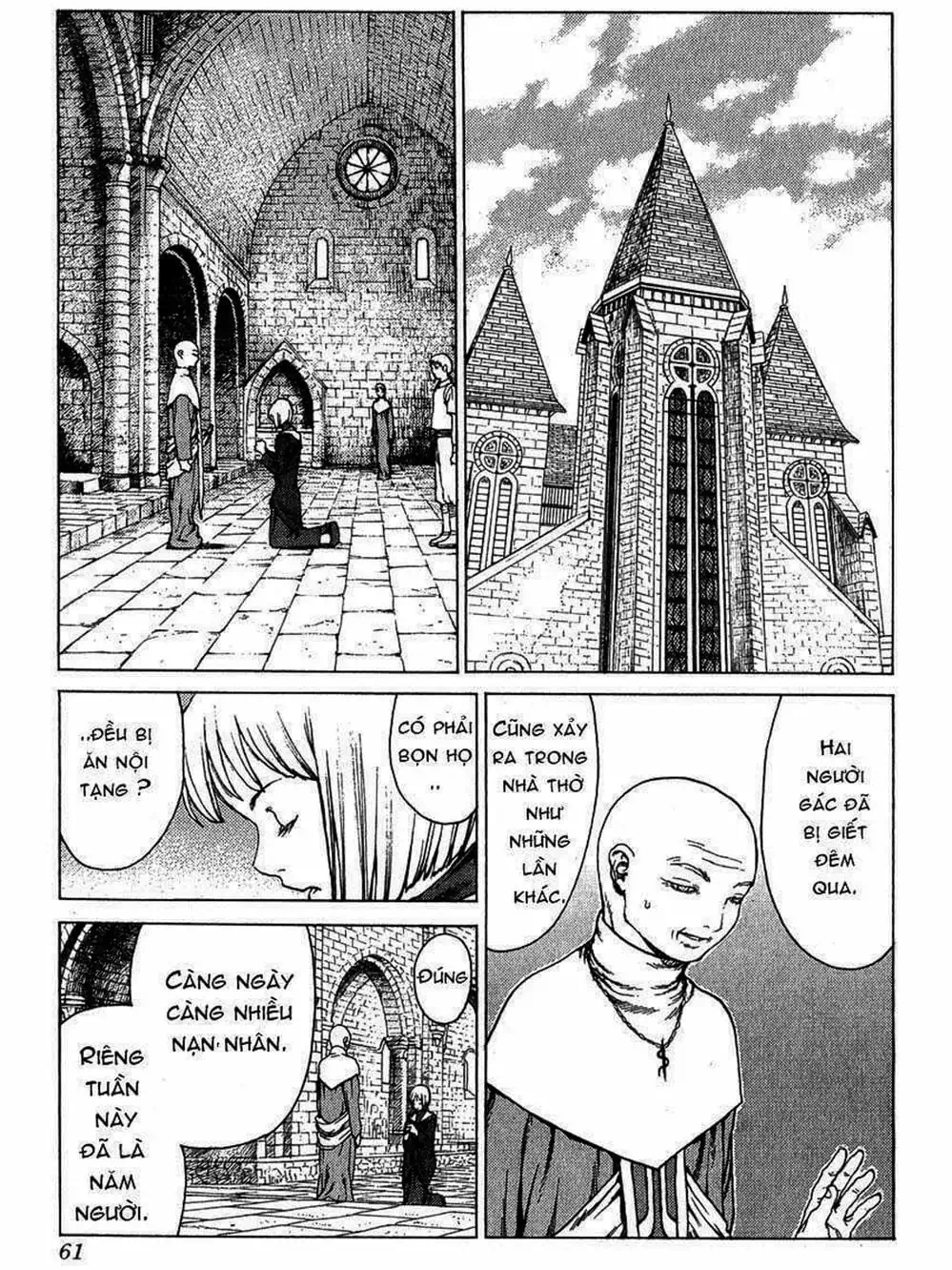 Truyện Tranh Claymore Mắt Bạc trang 4