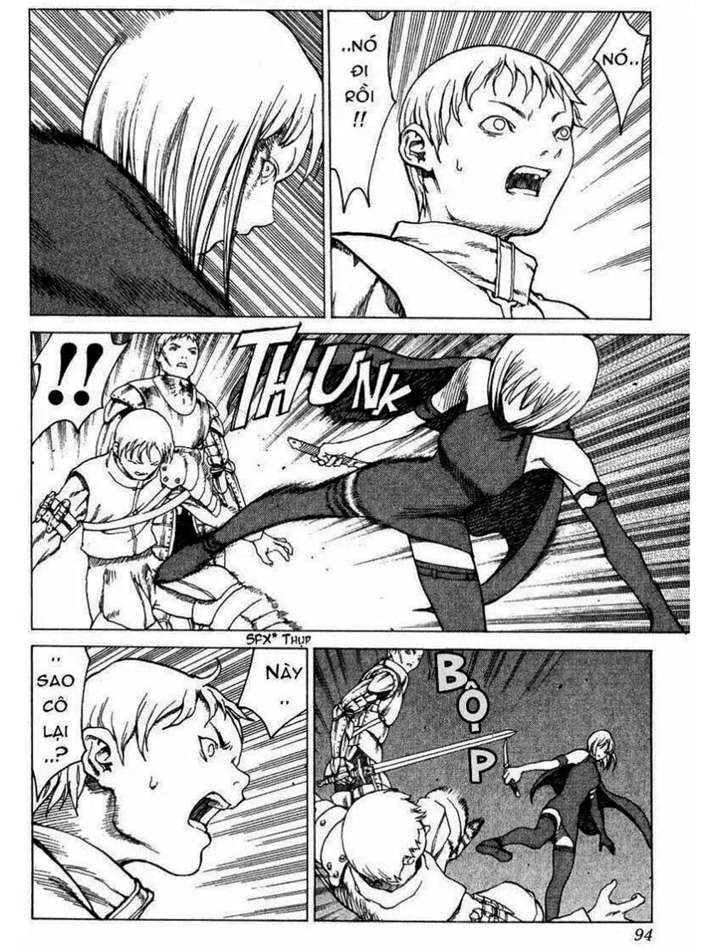 Truyện Tranh Claymore Mắt Bạc trang 4