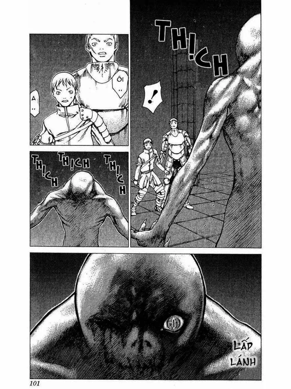 Truyện Tranh Claymore Mắt Bạc trang 4