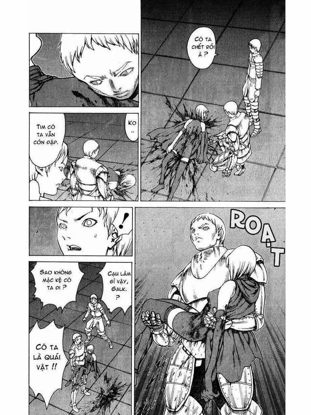 Truyện Tranh Claymore Mắt Bạc trang 4