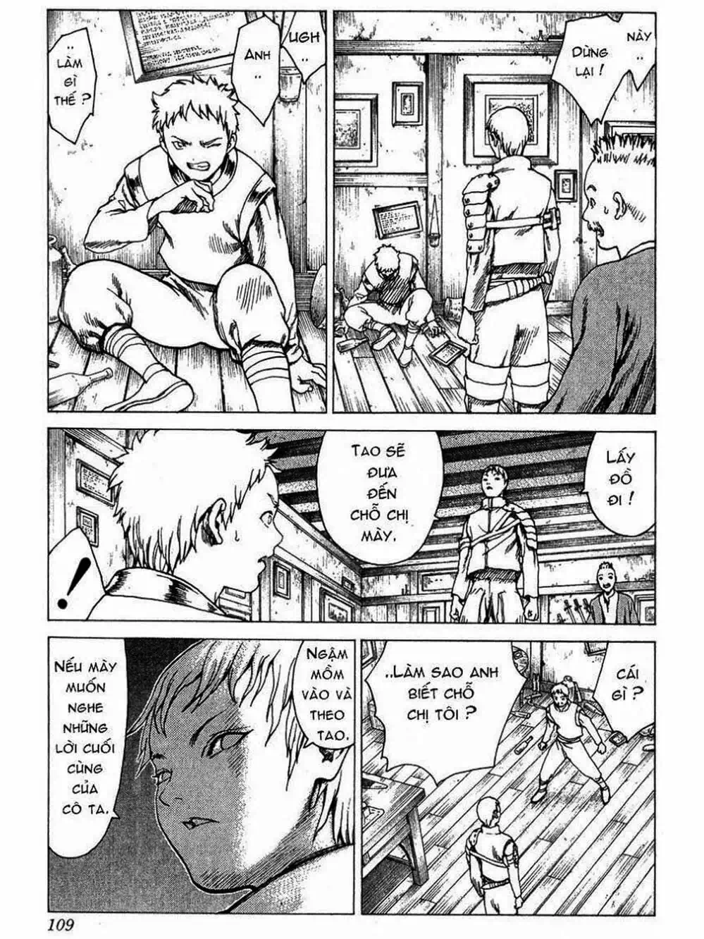 Truyện Tranh Claymore Mắt Bạc trang 4