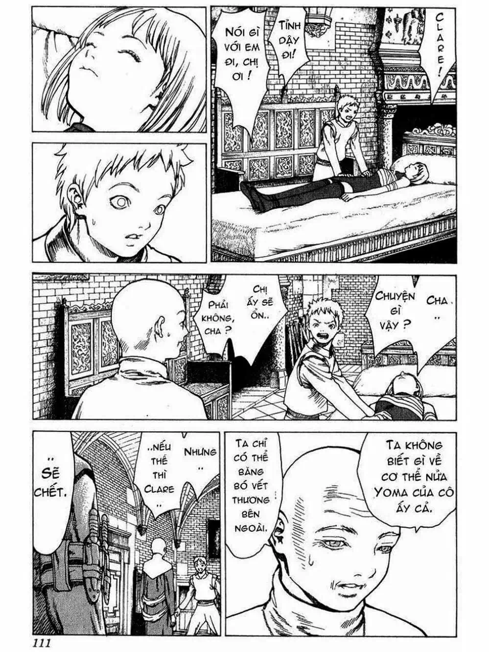 Truyện Tranh Claymore Mắt Bạc trang 4