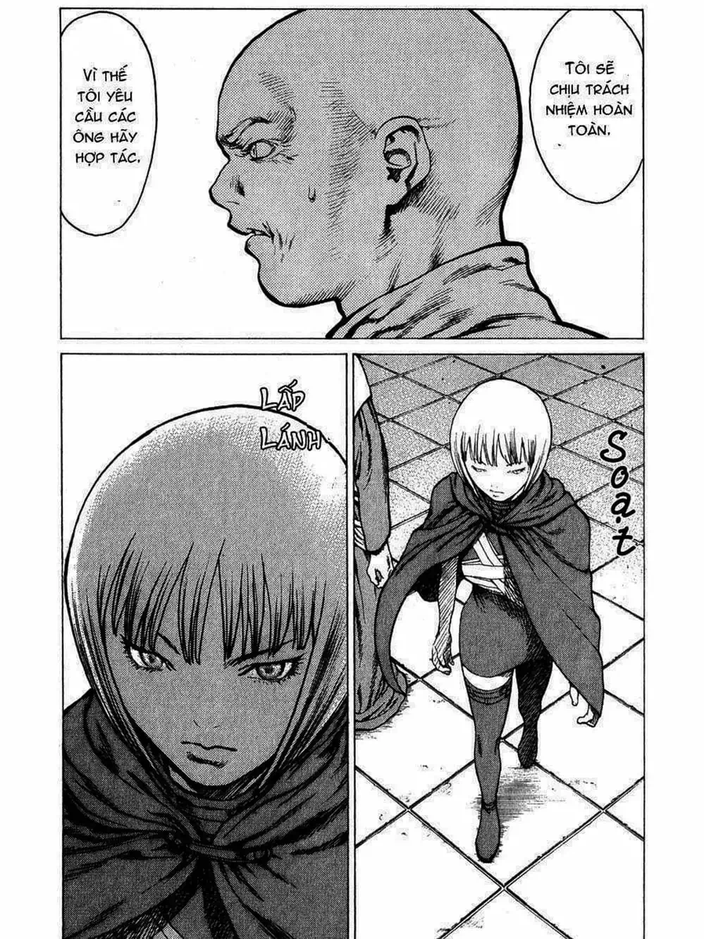 Truyện Tranh Claymore Mắt Bạc trang 4