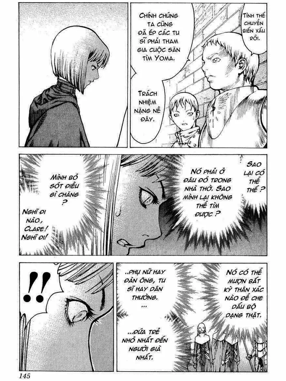 Truyện Tranh Claymore Mắt Bạc trang 4