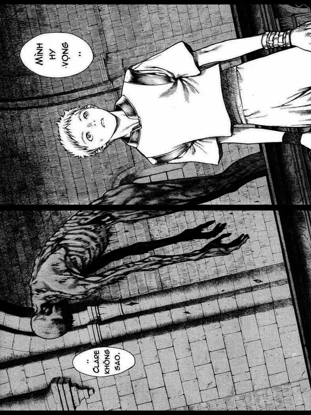Truyện Tranh Claymore Mắt Bạc trang 4