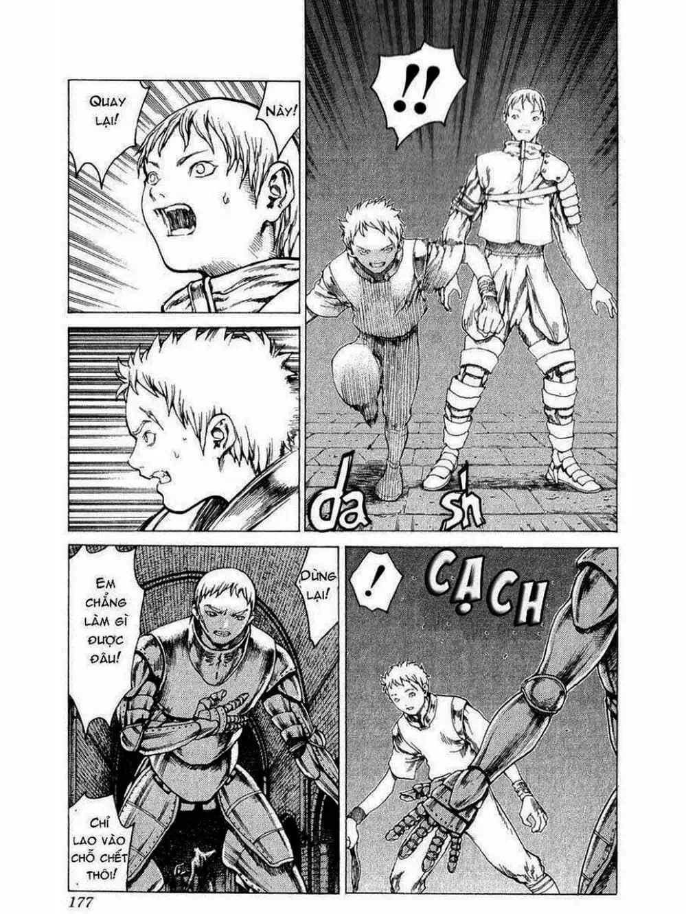 Truyện Tranh Claymore Mắt Bạc trang 4