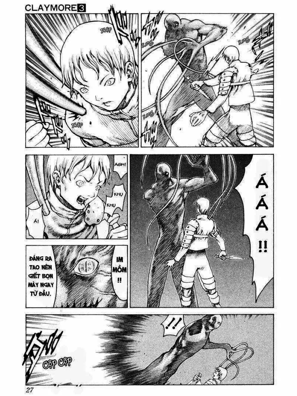 Truyện Tranh Claymore Mắt Bạc trang 4