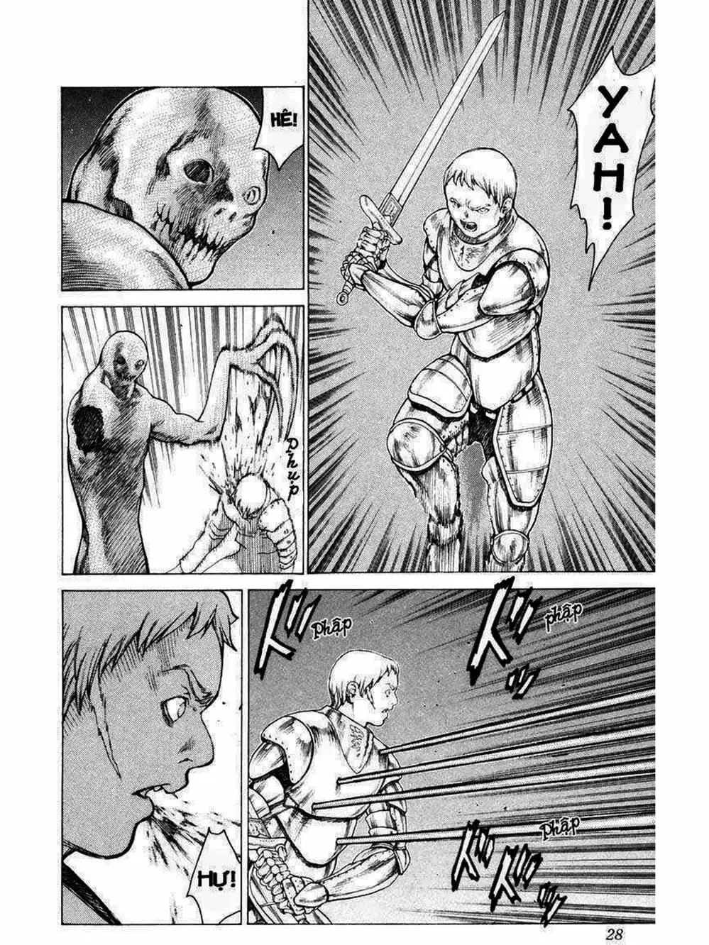 Truyện Tranh Claymore Mắt Bạc trang 4