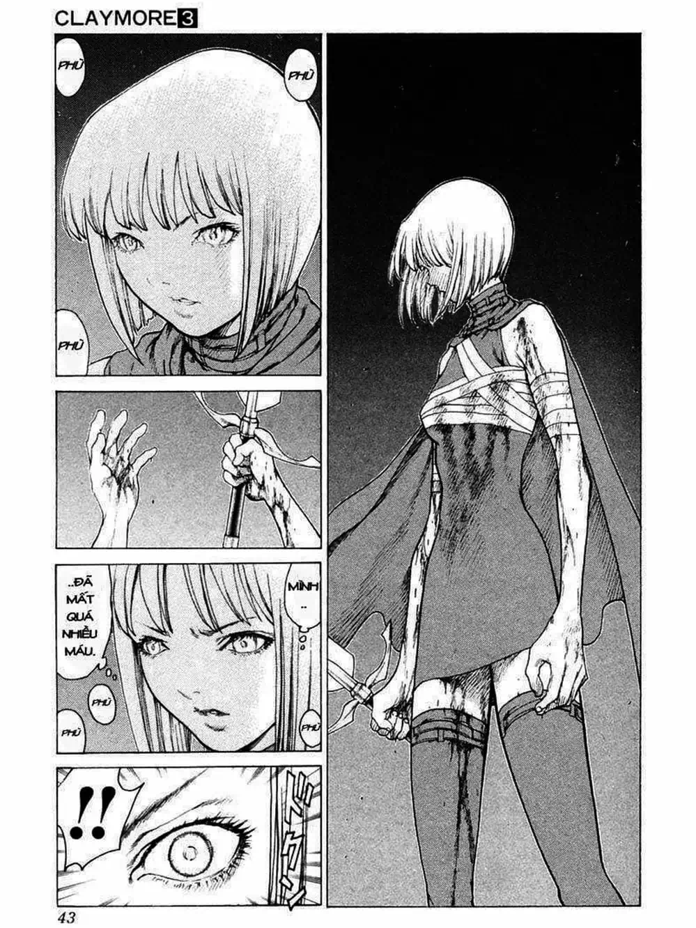 Truyện Tranh Claymore Mắt Bạc trang 4