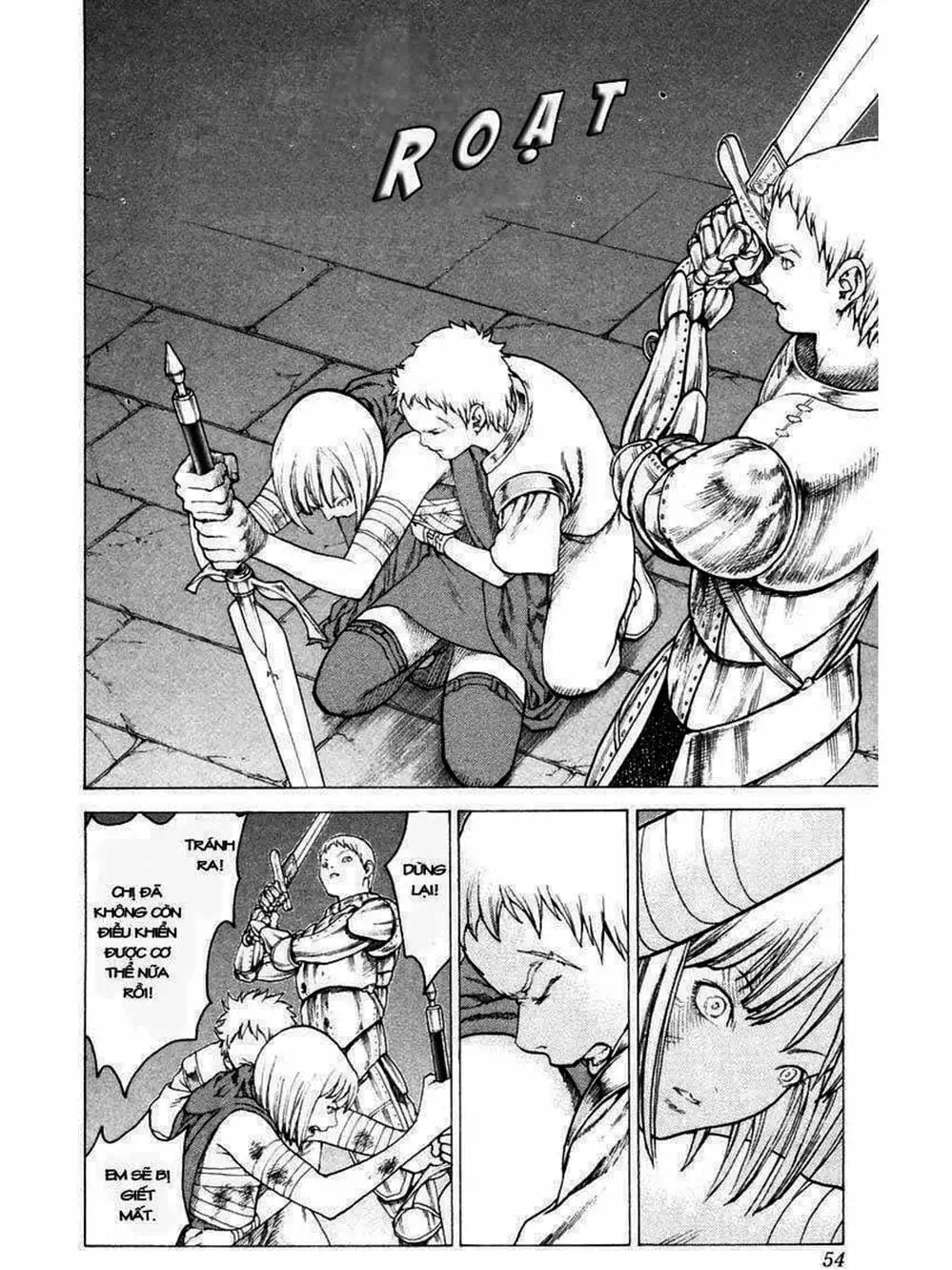 Truyện Tranh Claymore Mắt Bạc trang 4