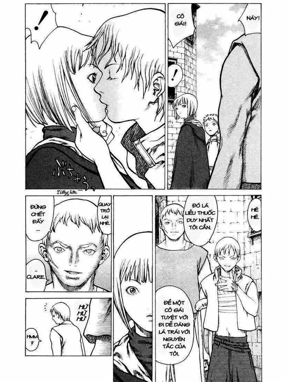 Truyện Tranh Claymore Mắt Bạc trang 4