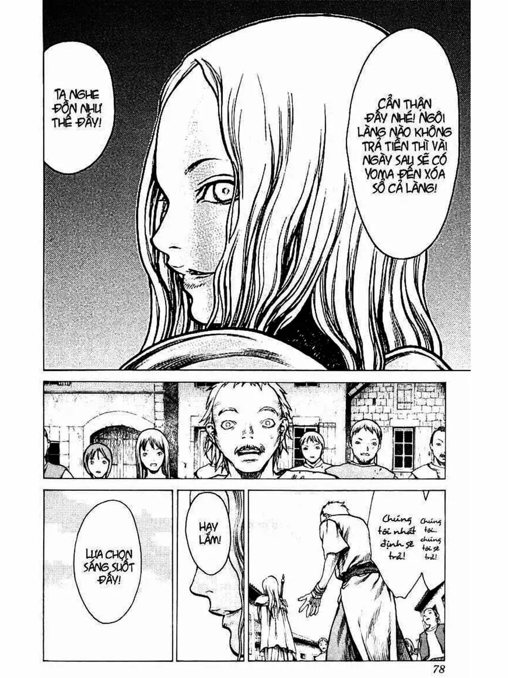 Truyện Tranh Claymore Mắt Bạc trang 4